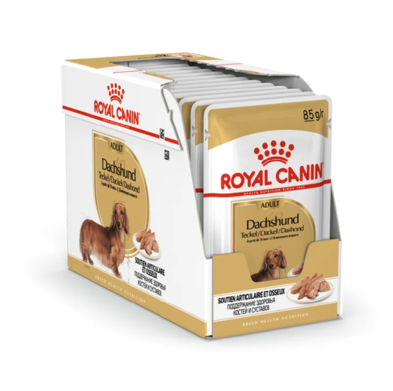 Royal Canin Wet Food - Bhn Dachshund  (12 X 85G Pouches)