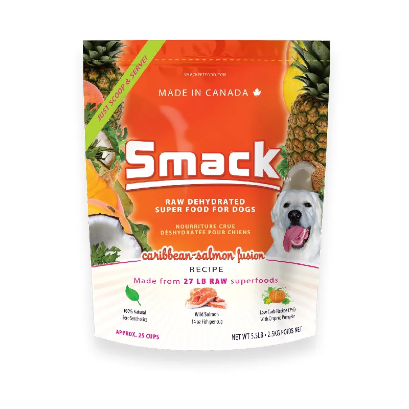 Smack - Dog Food Raw Dehydrated - Caribbean Salmon Fusion