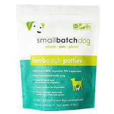 SmallBatch Dog Frozen Raw Lamb 8oz Patties