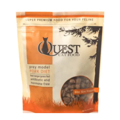 Steves Real Food Cat Quest Pork Frozen Diet 2lb