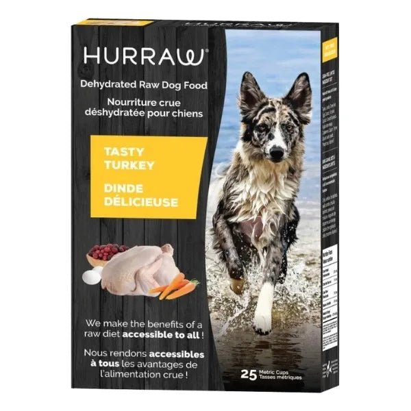 Tasty Turkey - Dehydrated Raw Dog Food - Hurraw