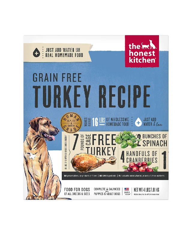 Grain Free Turkey Dehydrated Dog Food