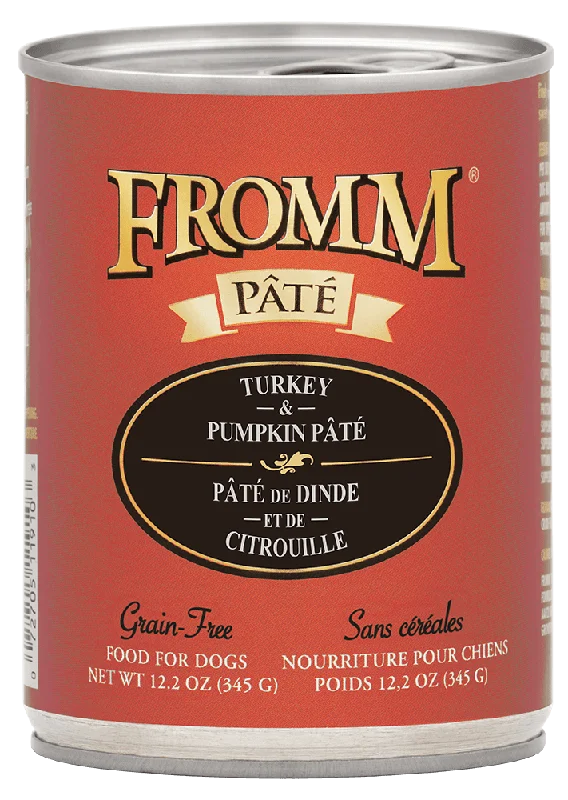 Turkey & Pumpkin Pate - Wet Dog Food - Fromm