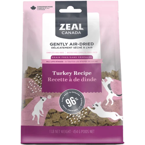 Turkey Recipe - Air Dried Dog Food - Zeal