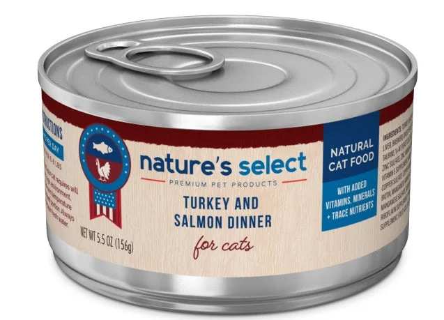 Turkey & Salmon Dinner for Cats 5.5oz