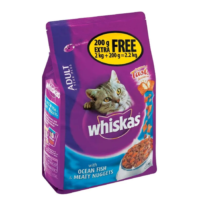 Whiskas - 4kg Ocean Fish Cat Food