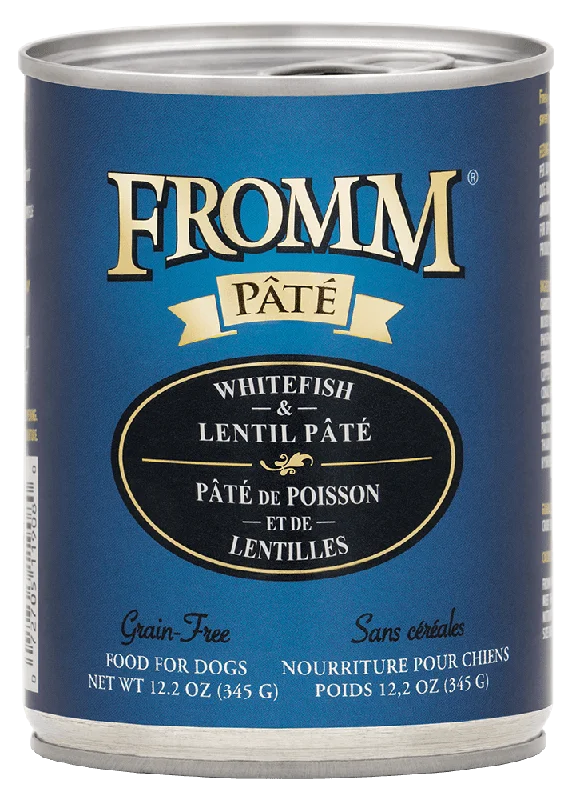 Whitefish & Lentil Pate - Wet Dog Food - Fromm