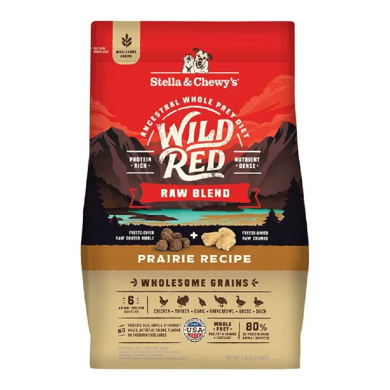 Wild Red Raw Blend Wholesome Grains Prairie Recipe