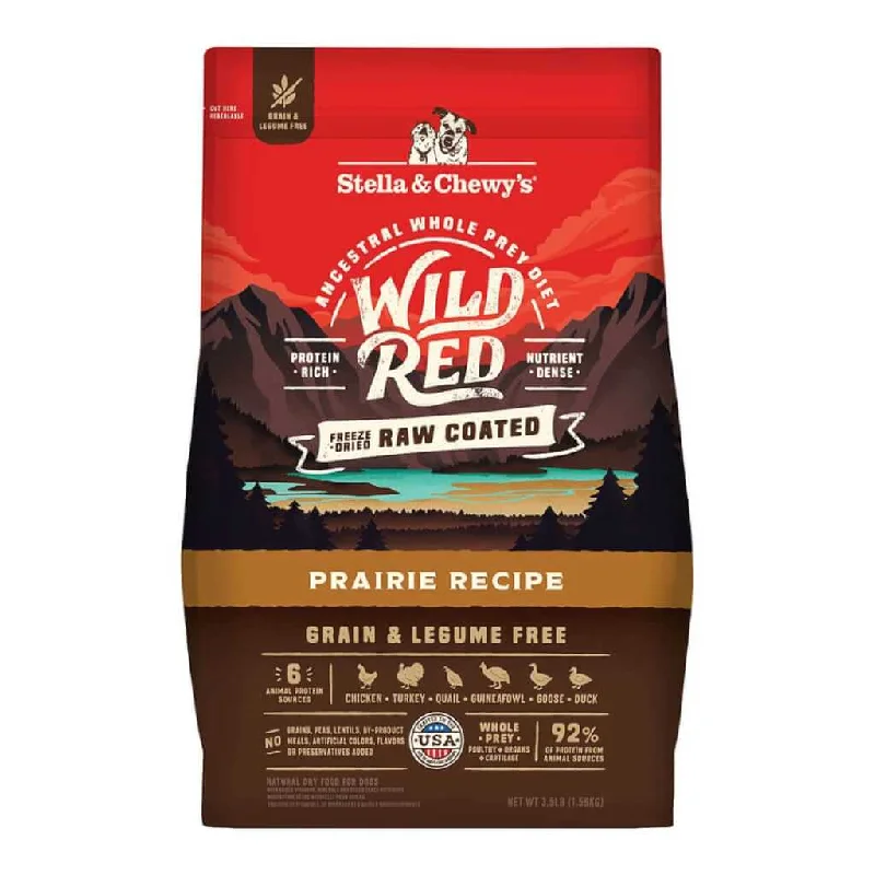 Wild Red Raw Coated Grain & Legume Free Prairie Recipe