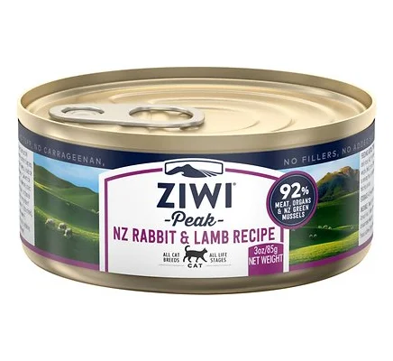 ZIWI Peak Wet Rabbit & Lamb Recipe for Cats - 3.0 oz.