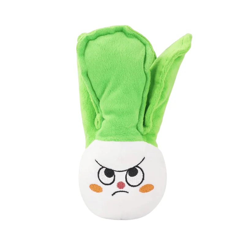 Plush Dog Toy - Feisty Veggie - Bok Choy