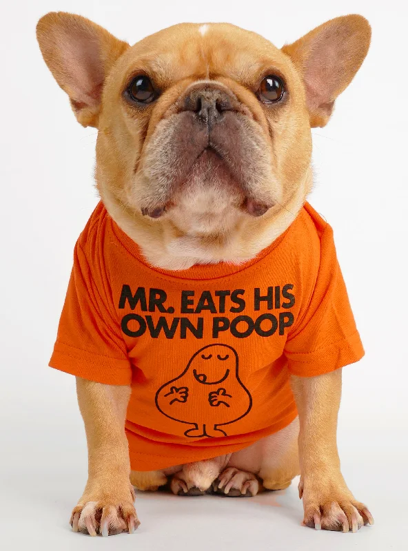 Mr. Eats His Own Poop Dog Tee